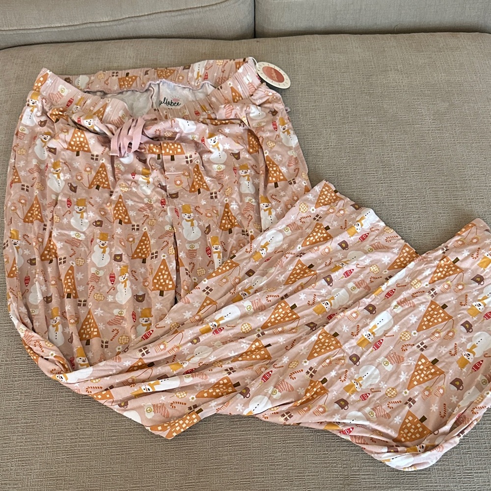 Tullabee bamboo sleep pants size medium